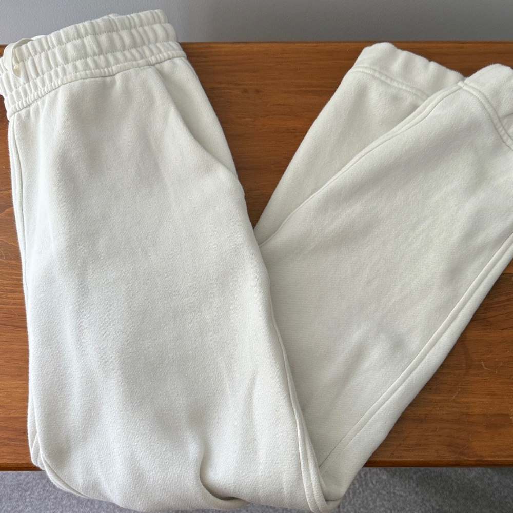 CRZ YOGA Cream Fleece Jogger Pants
